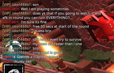 Hencatchermall's tweet photo. Can people that play forsaken stop whining https://t.co/1WPP0SqfOq