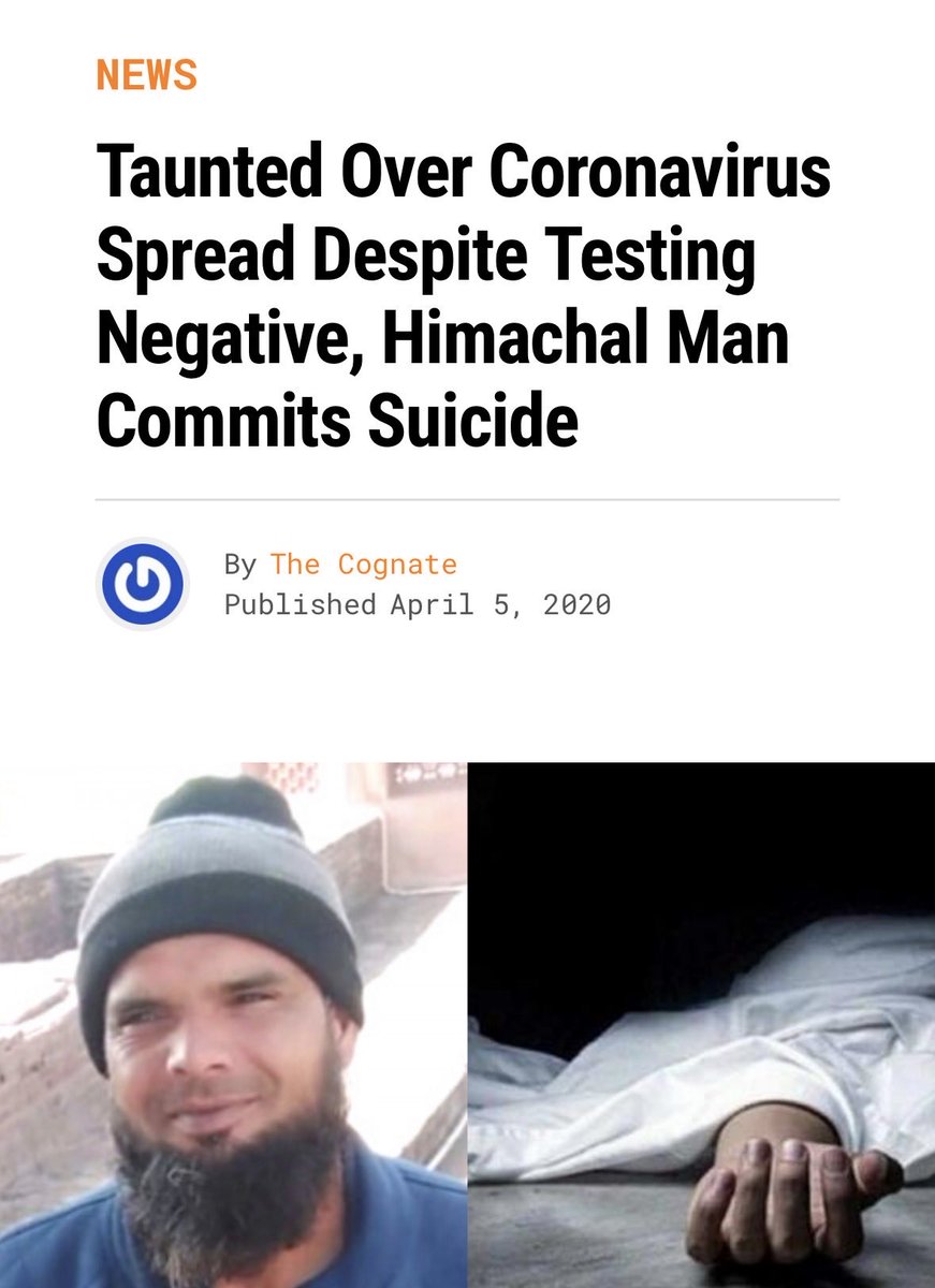 Sarcaztick's tweet photo. I will never forget how Sanghis and so-called liberals blamed the Tablighi Jamaat for the spread of COVID-19 in India.

Muslims were harassed, vilified and subjected to relentless communal propaganda. 

False claims were spread that Tablighis were spitting on people and deliberately spreading the virus.

The harassment became so severe that even Muslims who tested negative were taunted and blamed for spreading COVID-19. 

Dilshad, a Muslim man in Himachal Pradesh, died by suicide after facing such harassment.

Now that the Allahabad High Court has quashed the FIRs against the Tablighi Jamaat, the majority community should collectively apologise to Indian Muslims for the harassment, vilification and humiliation they endured.