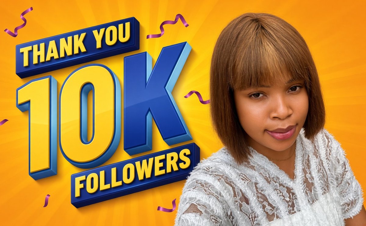 SeraphinaNoir50's tweet photo. 10K on here 🥹❤️
Honestly, I am super super  grateful to everyone .

From the random posts, late night thoughts, crypto conversations, and everything in between, you guys have been amazing.

Thank you for every follow, like, reply, repost, and even the silent support.

We keep going. 

10K is just the beginning. 🫶🏽
