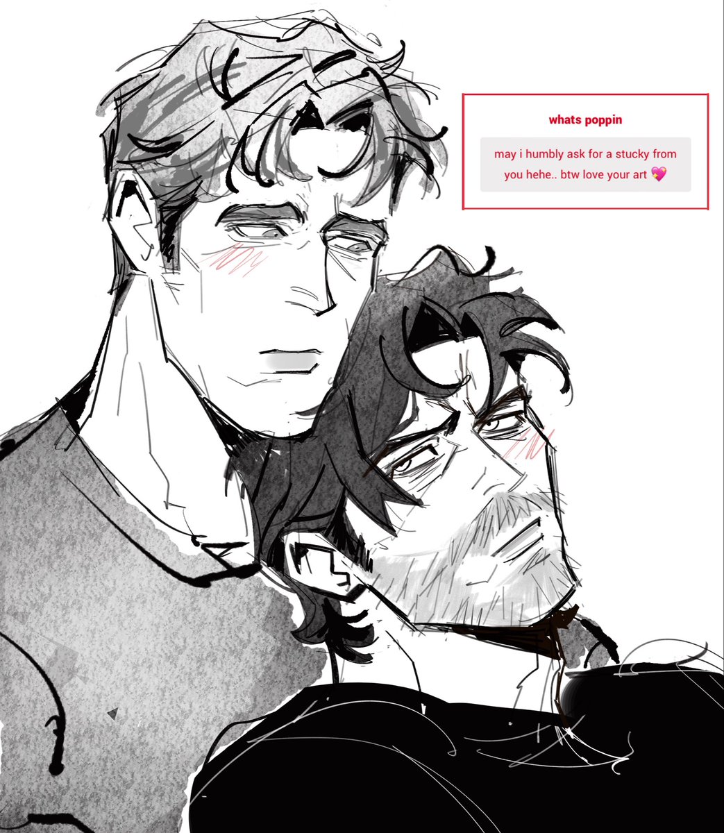 versbose's tweet photo. oh stucky, just two old dogs learning to be around each other again https://t.co/lGGysvvL23