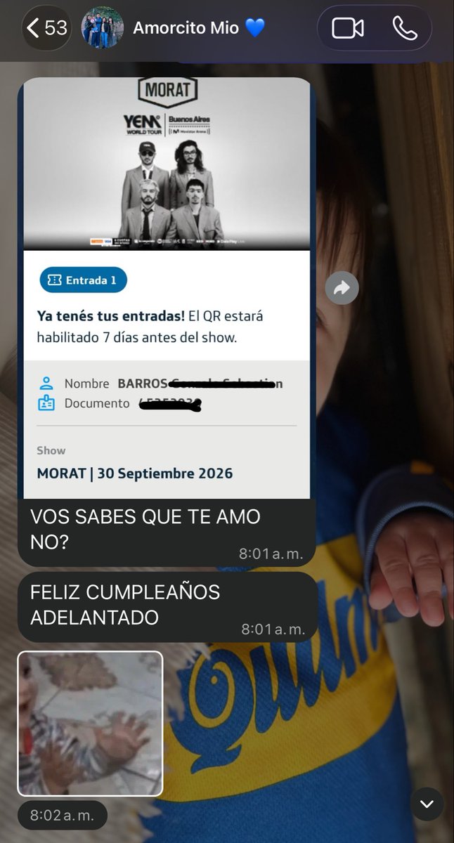 Agusxojeda's tweet photo. Como les explico que hace unos años atrás estaba como loca con dos trabajos,durmiendo mal,decidiendo si ir de vacaciones o ir a ver a Morat (porque desgraciada siempre justo me habían robado el celu,todo no se podía). Y EL MIÉRCOLES LOS VOY A VER LPM 💜 https://t.co/oNwq0T01Un