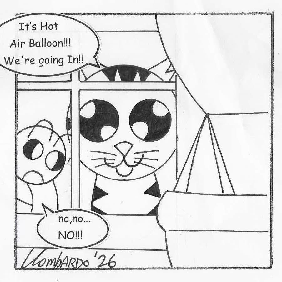 slap_comics's tweet photo. So Much For A Quiet Afternoon
If you enjoy what I do, please support me on Ko-fi!
https://t.co/Y5tFtOy5QM
Also visit my Cafe Press store, click on the Link Tree
on my profile
https://t.co/OSBK4dDQrf
#hotairballon #adventure #catcartoons #catcomicstrip #comicstrips #comicstyle https://t.co/C6zmlhLURx