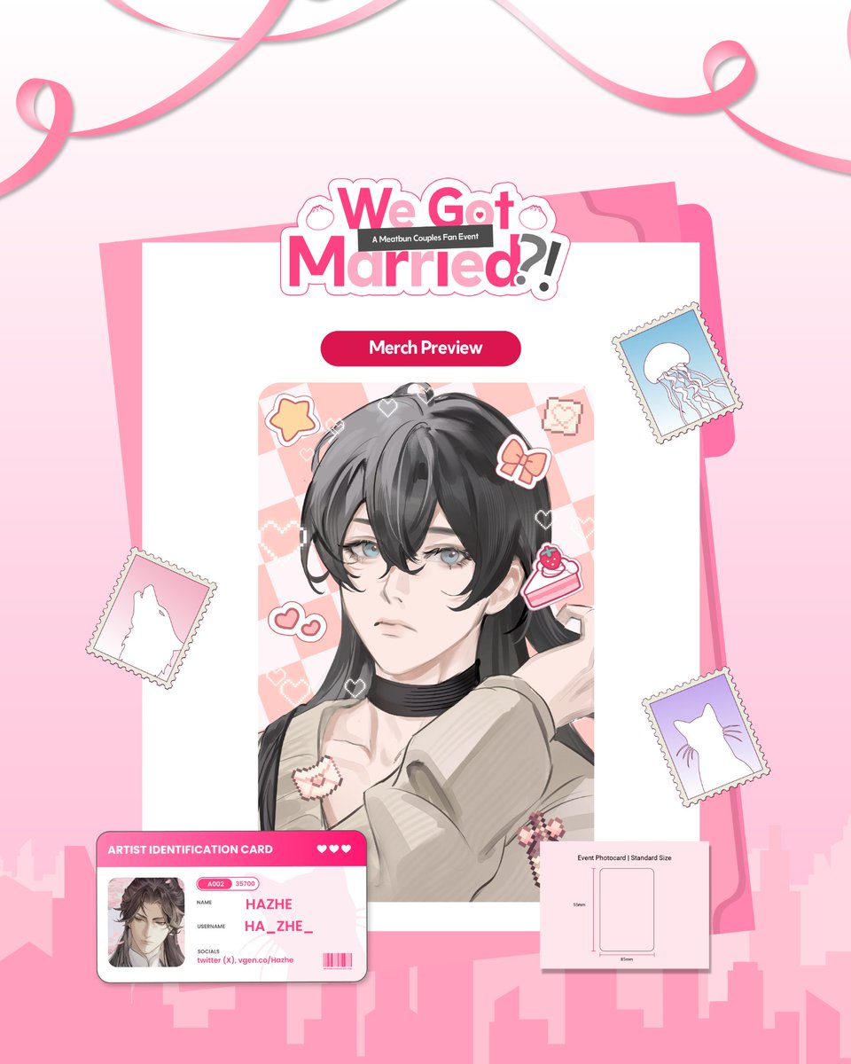 foolslounge's tweet photo. We Got Married?! : A Meatbun Couples Cupsleeve Event 💓

【Merch Preview】
Photocard: @HA_ZHE_ 
🩷 Gu Mang

#WeGotMarried #MeatbunCSE #RanWanCSE #XiMangCSE #HeXieCSE #MoRan #ChuWanning #2HA #ErHa https://t.co/NRtnSfmv9e