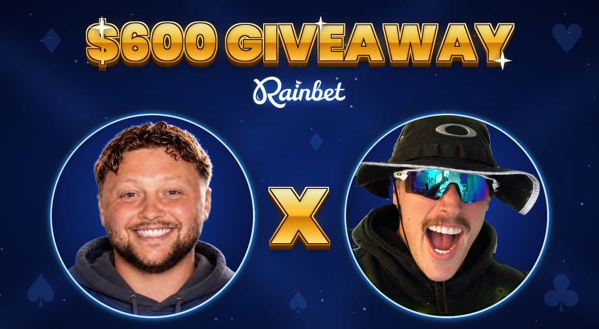HarriWagers's tweet photo. @HarriWagers X @SteezySpins $600 Giveaway! 🥳 

$100 x 6 Winners 💸 

✅ Follow @HarriWagers &amp; @SteezySpins 
✅ Like &amp; Repost 
✅ Tag 3 Friends (Anymore is bonus points!)

Once done reply proof down below, we will be picking three lucky winners each in 7 days! 🤞 https://t.co/eqmsoWj92v