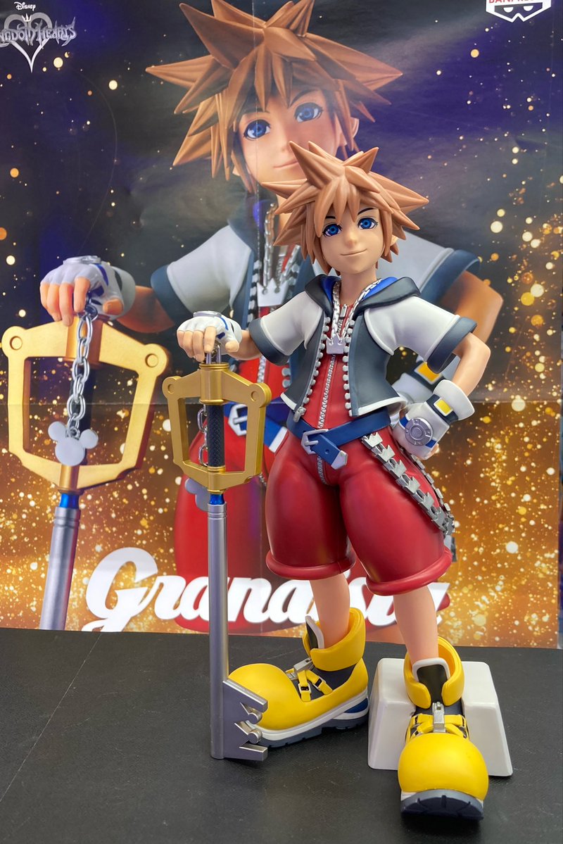 GiGO_Imure's tweet photo. 【景品情報】
KINGDOM HEARTS 
Grandista-ソラ（KH）-

🗝️入荷しました🛡️
🛡️ご来店をお待ちしております🗝️

#KH 
#キングダムハーツ https://t.co/xI7wIC3KPW