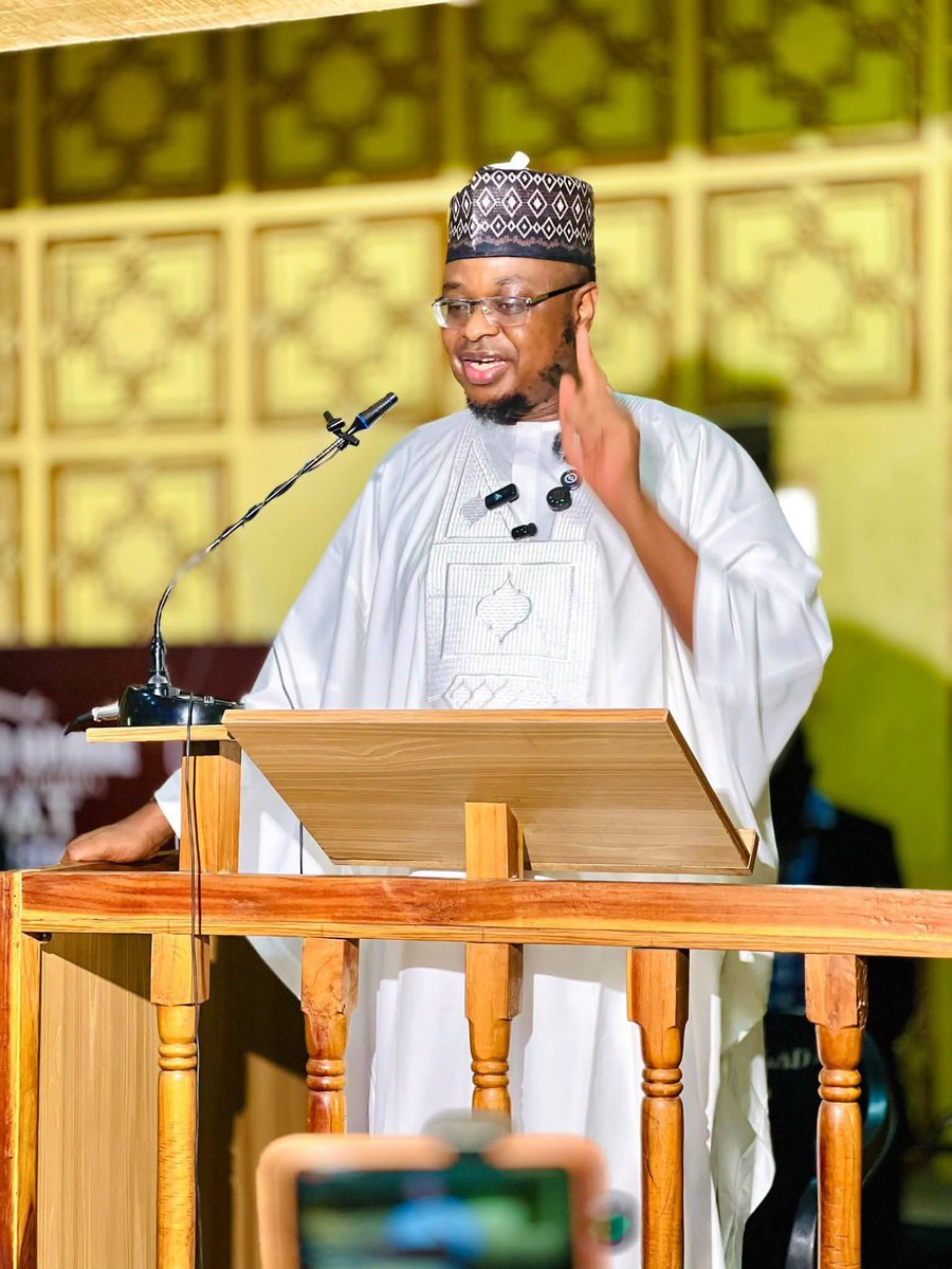 mohammad_abacha's tweet photo. @ProfIsaPantami delivered the Friday Khutbah at Masjidul Ahfaad in Nasarawo, Gombe. https://t.co/ENud408ftJ