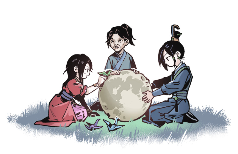 mememedailyxx's tweet photo. 中秋節，玩月亮，吃燈籠，看月餅 🌕
#活俠傳 https://t.co/tkOzL304rp