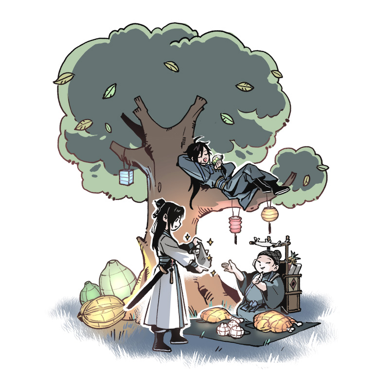 mememedailyxx's tweet photo. 中秋節，玩月亮，吃燈籠，看月餅 🌕
#活俠傳 https://t.co/tkOzL304rp