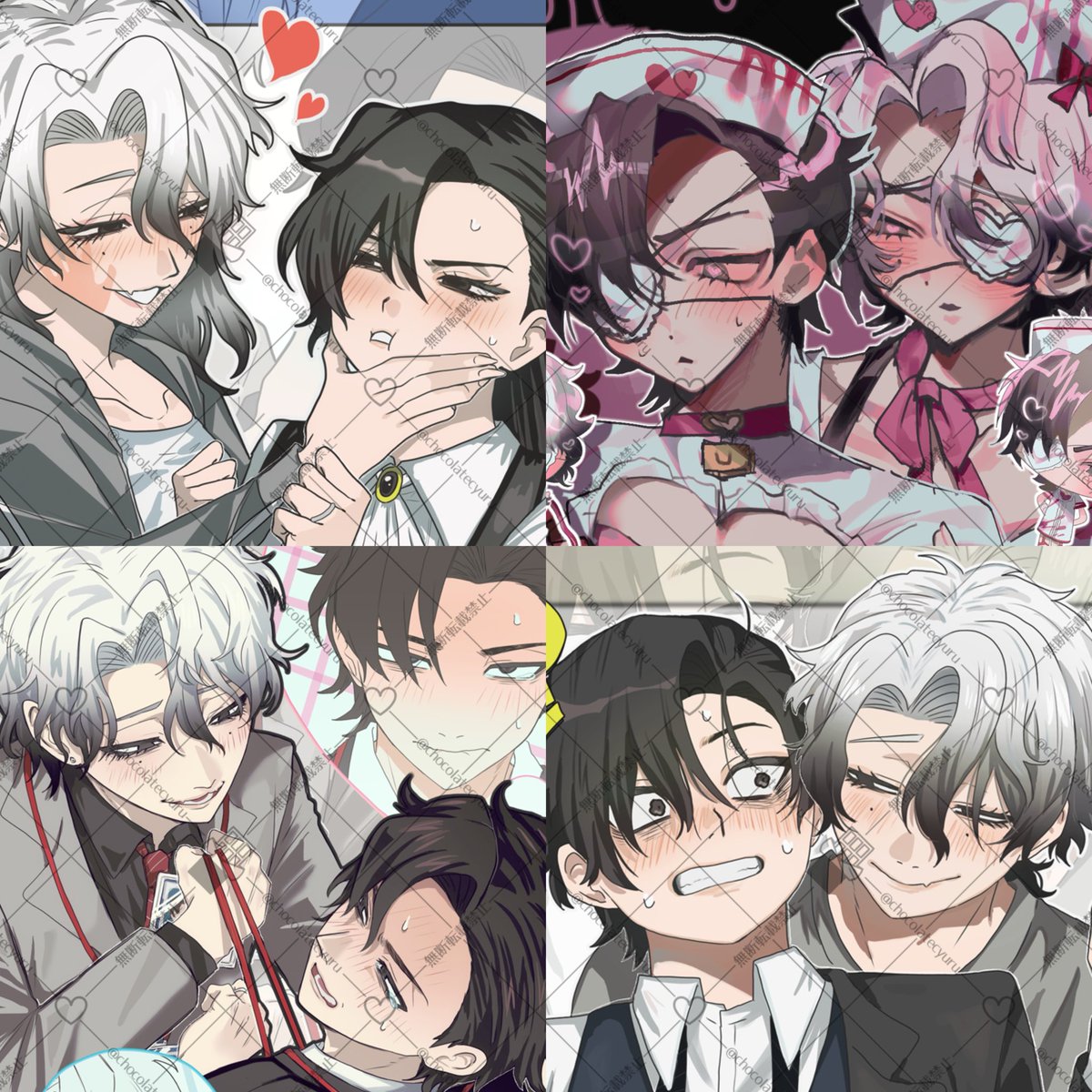 rw6m554's tweet photo. ♡友達との創作BLがとてもいいので見てください♡
心堂×中桐で
【心中】というカプです
←依頼 自絵柄→
ぜひ創作BLしてる方繋がりたいです🥹
 #秋の創作クラスタフォロー祭り #創作BL
 #絵師さんと繋がりたい   #創作BL好きさんと繋がりたい https://t.co/kojBhNL2ab