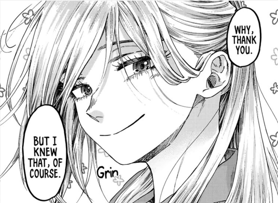 I_am_Mic___'s tweet photo. Poor Saku, panicking while she looks at him like this😭. https://t.co/s0Ljg6nt1m