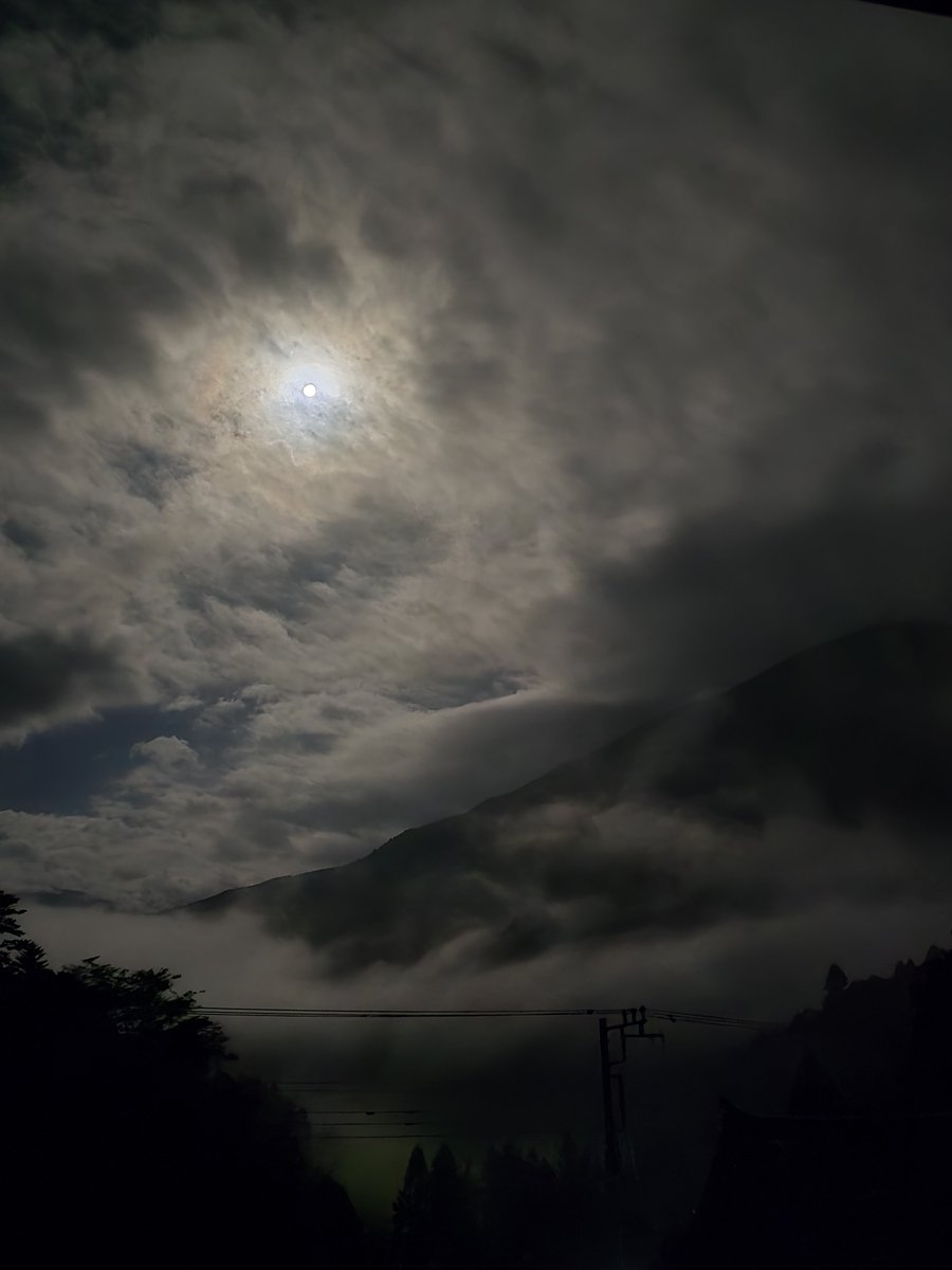 habanobo's tweet photo. 昨夜から、今宵へ。🌕

雲に隠れたり、また姿を現したり。

身延山の空に浮かぶ、中秋の名月。

雲に隠れても、月はそこにある。

今宵は虫の音とともに、心静かに月を仰ぐ🙏

#中秋の名月 #十五夜 #身延山 #端場坊 https://t.co/tUjXBmL2de