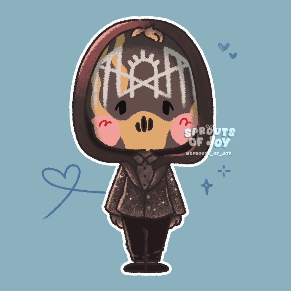 sprouts_of_joy's tweet photo. Sleep Token IVy ✩°⸜🎧✮ a chibi offering

test ombak.. who else likes sleep token here? i could use a few st moots here 🙏
i'll post the whole band later :D

#sleeptokenfanart #chibi #artidn #zonakaryaid #chibiart https://t.co/1RXPLny1MG