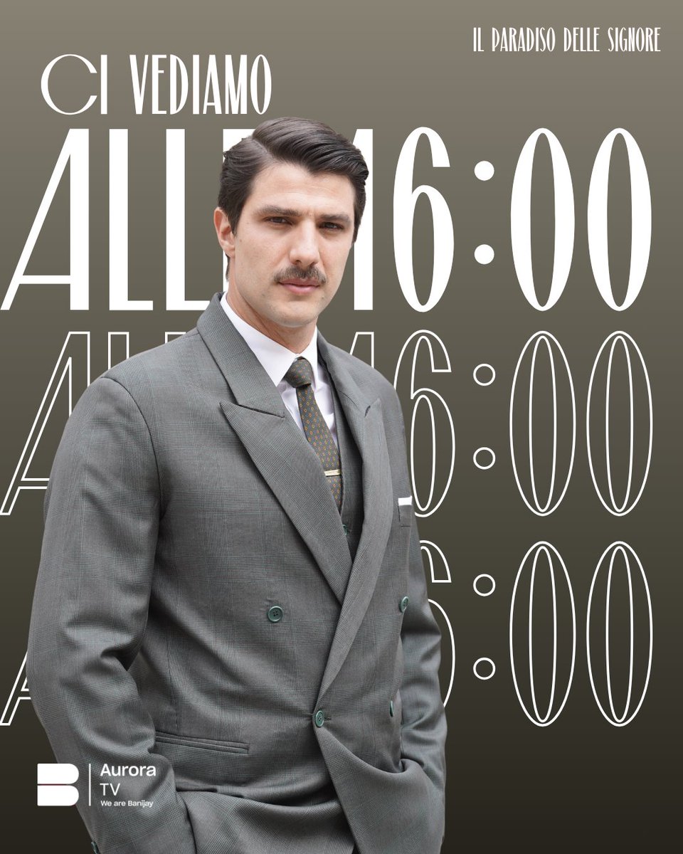 AuroraTvBanijay's tweet photo. L'ultima puntata della settimana è imperdibile! Ci vediamo alle 16 su #Rai1
#PDSdaily #AuroraTV https://t.co/IuIAMJBbyp