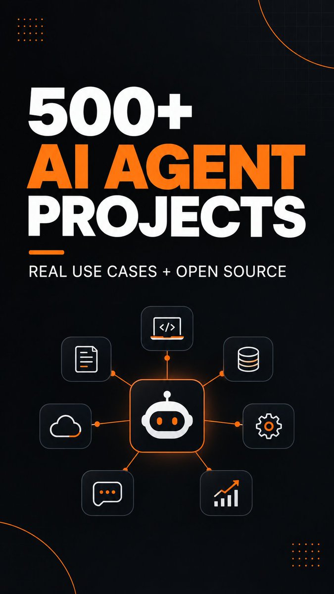 PayalKumar89652's tweet photo. Looking for your next AI project?
Found this @github repo with 500+ AI Agent projects.
Real use cases.
Open source projects.
A lot of ideas to build and learn from.
🔗 https://t.co/hFguzx4LcK
Save & Share this.
#AIAgents #AIProjects #GenerativeAI #OpenSource #GitHub #ai https://t.co/beMXlnvzW9