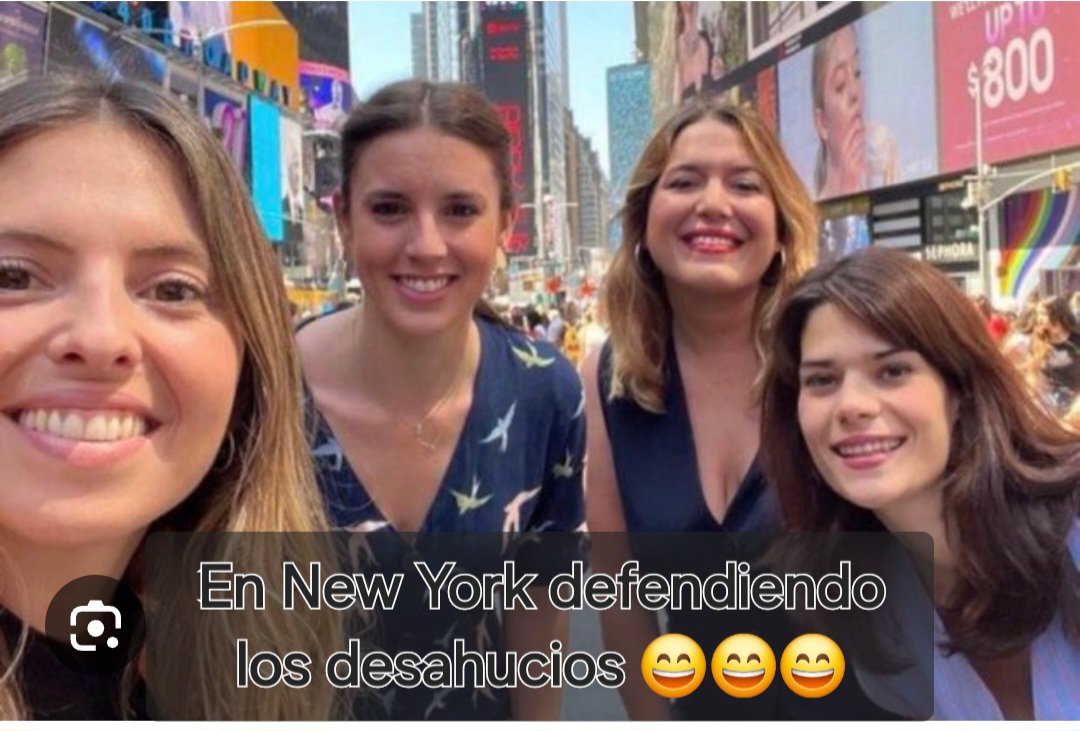 Joseelsereno's tweet photo. @PODEMOS @IreneMontero La reina de los necesitados https://t.co/p4aaa6I9sg