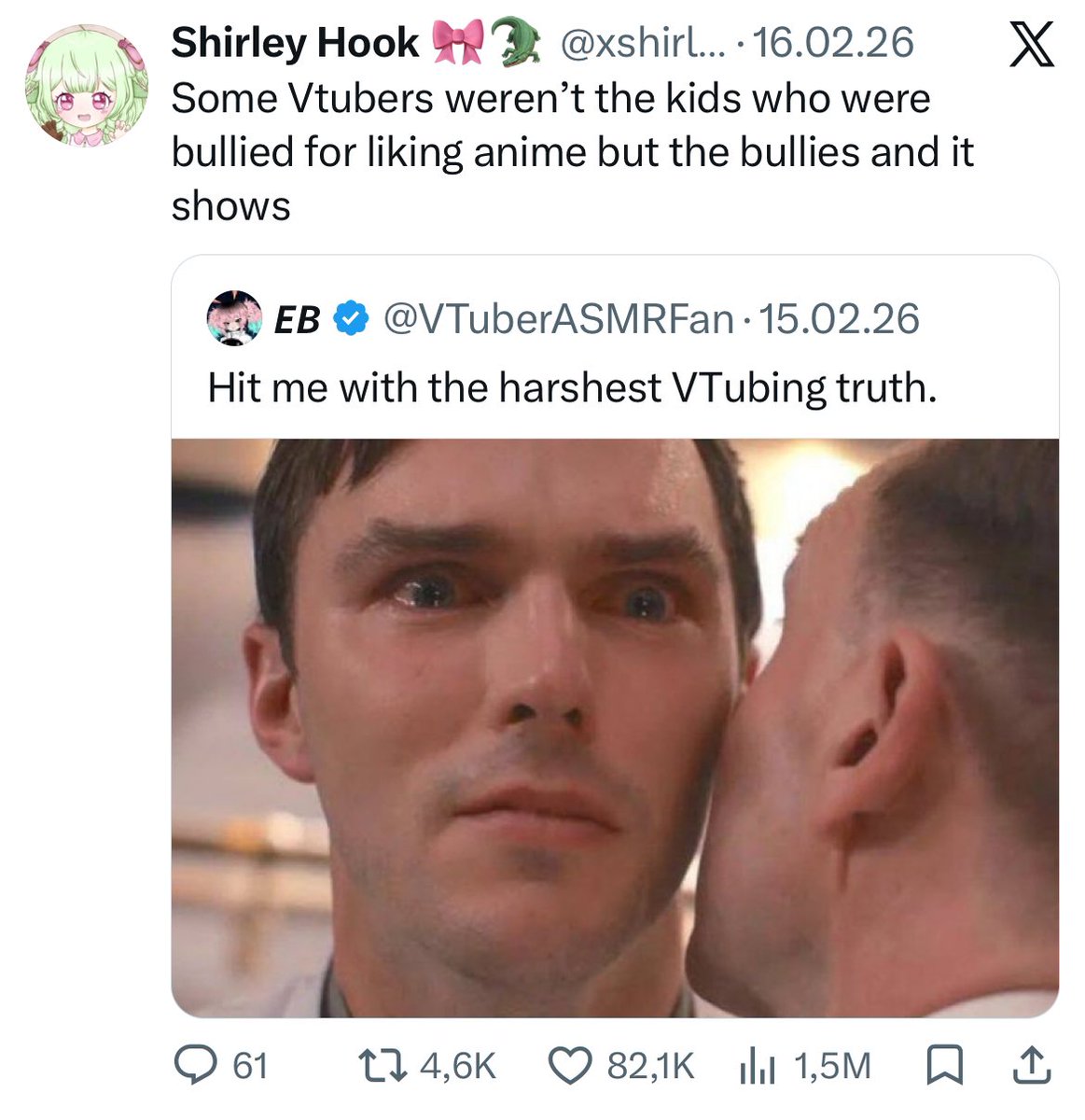 xShirleyHook's tweet photo. Was told I have really popular tweets on here

Doubt anything will ever beat the old account hah https://t.co/HaRu6aFEeV