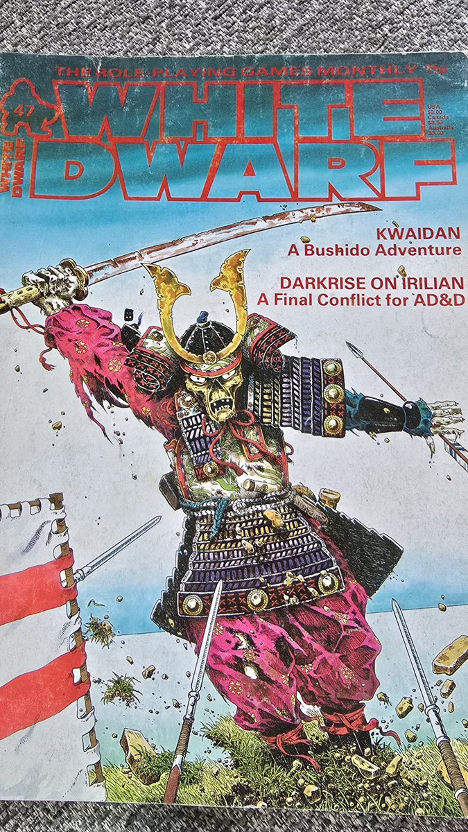 PaintsPirate's tweet photo. Todays lunchtime read #citadel #whitedwarf https://t.co/1uLvS9DkuS