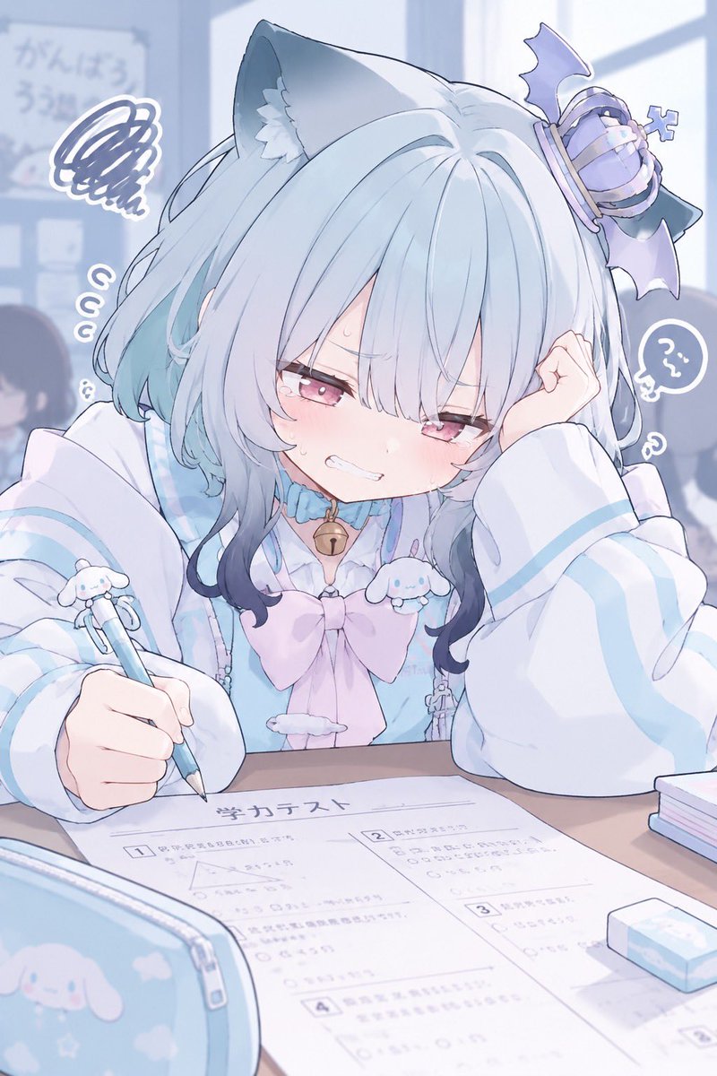 queen_nemo0721's tweet photo. ルーナよりいい点取るからな！！！！ https://t.co/26b8a4i6fW