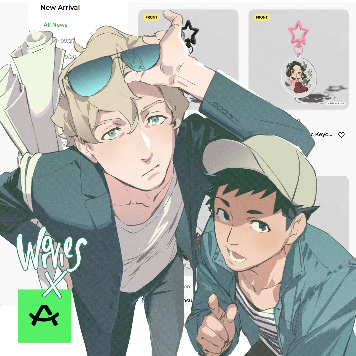 Worvies's tweet photo. I've finally opened my ACGGoods store! There's still not much items for now but I'll add more items as the store runs. Thank you for looking around 🙈💦https://t.co/yDakqhDqx5 https://t.co/ZirsP0lrsN