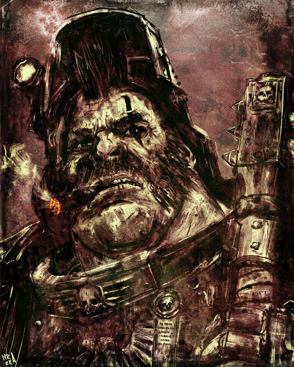 MRZKA_MORA's tweet photo. #DARKHERESY #WARHAMMER40K #WARHAMMER #OGRYN #DIGITALART #MRZKA https://t.co/OU39QXHauc