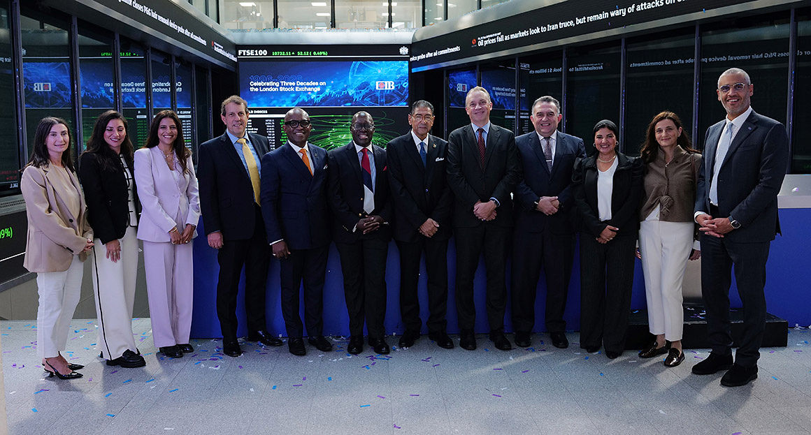 LSEplc's tweet photo. 🇪🇬 30 years on the London Stock Exchange! 
@CIBEgypt celebrated 30 years since launching its GDR programme in London, helping connect international investors to Egypt’s growth story. 

https://t.co/uIPnjkGRlc

#Africa #CapitalMarkets https://t.co/rqkgPNB9yM