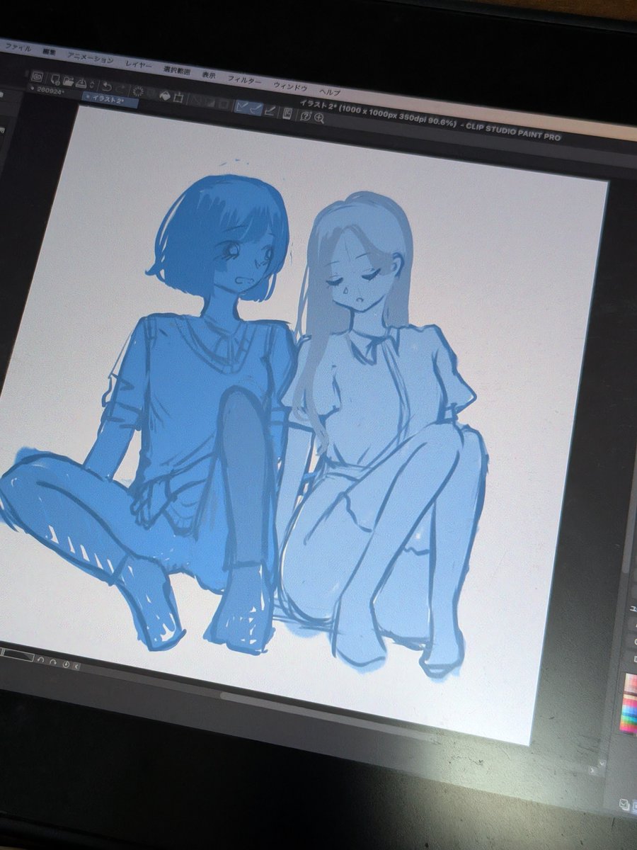 Meer_Lilie's tweet photo. 体描くの難しい
#落書き #百合 
#絵描きさんと繋がりたい https://t.co/7JI9ivGkZa