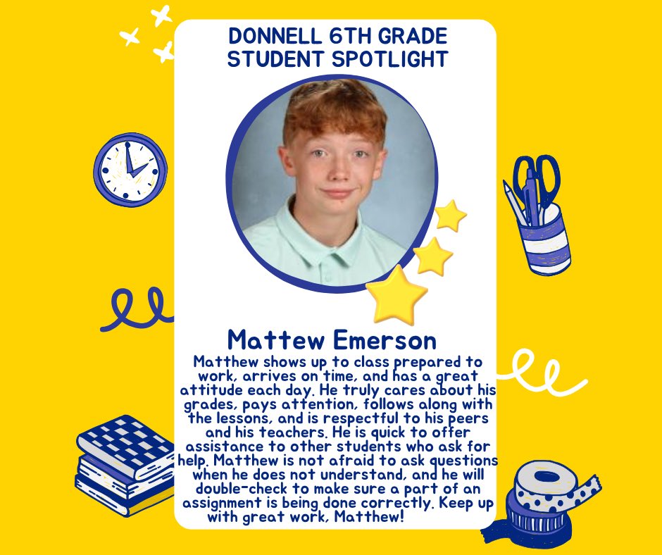DonnellMiddle's tweet photo. This weeks Donnell Student Spotlight!
 
Matthew Emerson
Bennett Wilson
Landon Case

Congratulations, well done and continue modeling the 7 Habits!  We are so proud of you!  #TrojanTrue #DonnellProud https://t.co/dD41ydYpBN