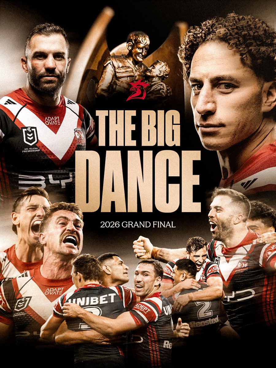 sydneyroosters's tweet photo. HERE WE GO🫡🐓 https://t.co/m9AEJbrdP5