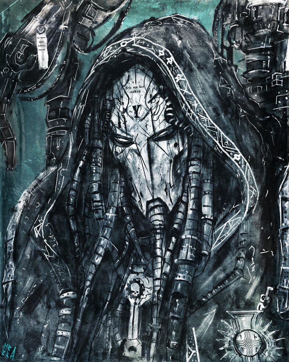 MRZKA_MORA's tweet photo. #DARKHERESY #WARHAMMER40K #WARHAMMER #Mechanicus #AdeptusMechanicus #DIGITALART #MRZKA https://t.co/rz8ERbBGcD
