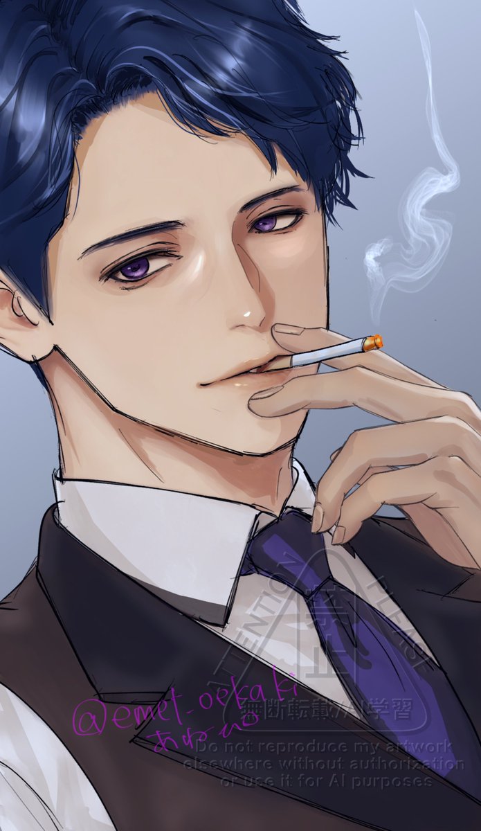 emet_oekaki's tweet photo. 【合間の一服】立科吏来🥃
#ブレマイFA https://t.co/4tDtaY2Zkz