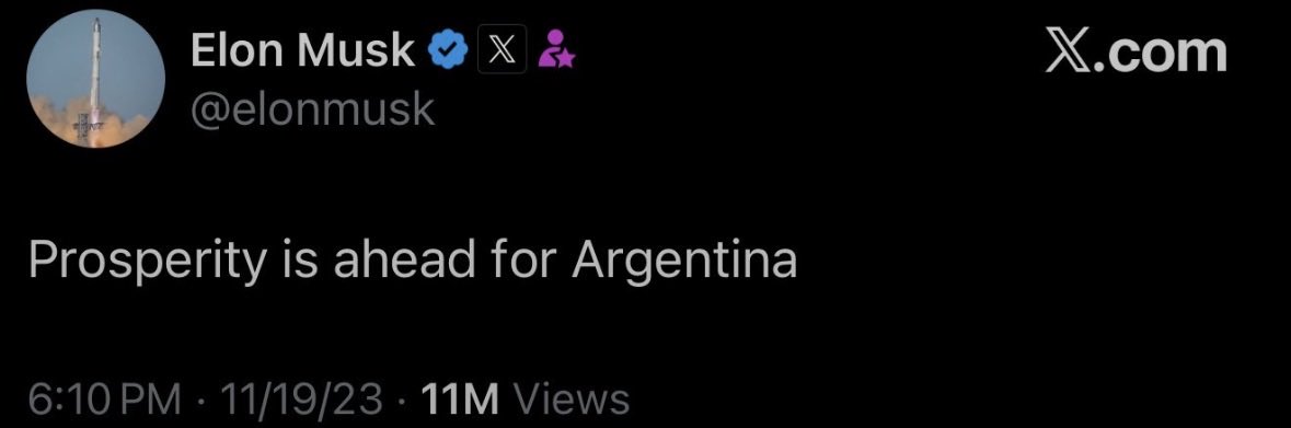 WUTangKids's tweet photo. Quick check on that Argentinian prosperity https://t.co/jrEJxdRPYE