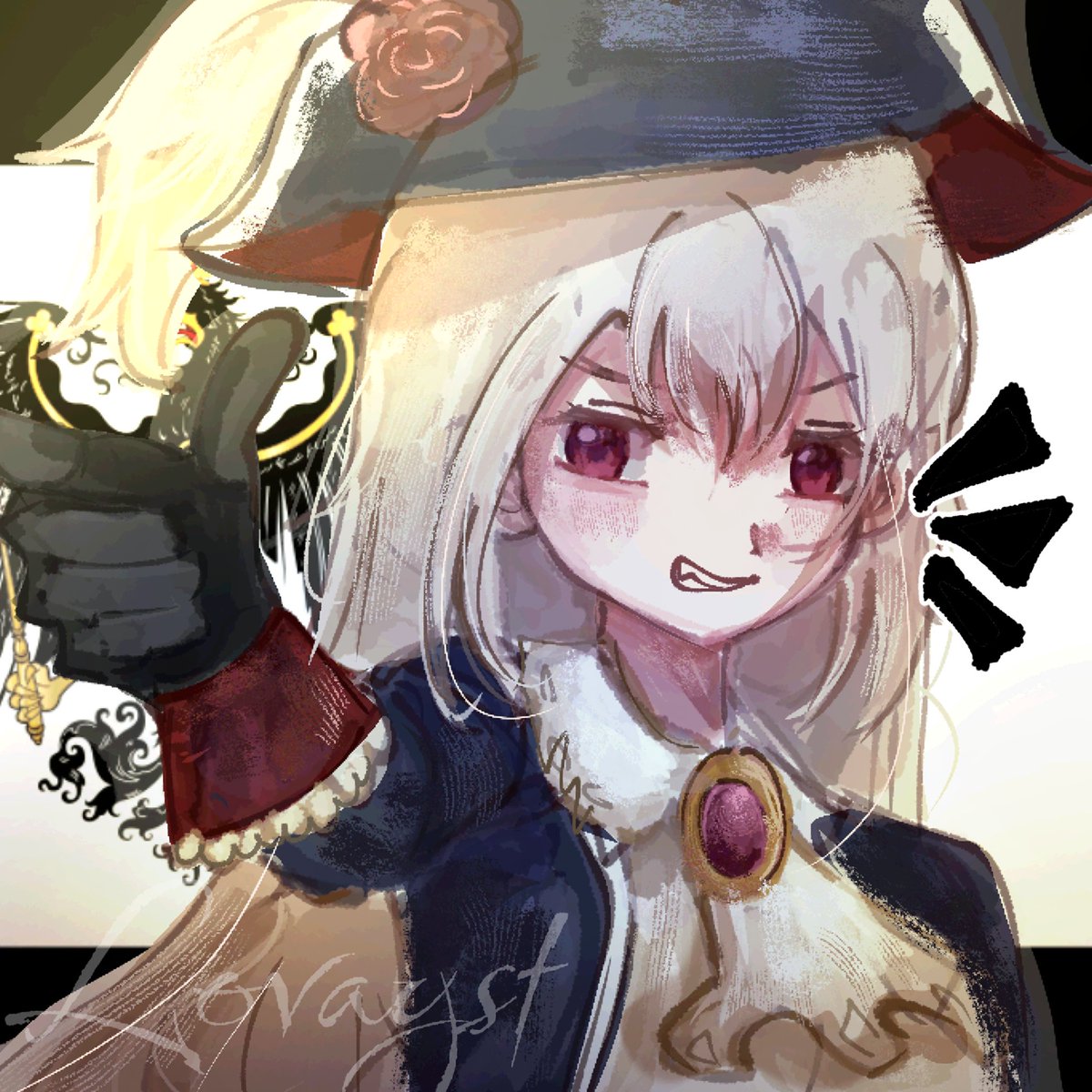 Lovayst's tweet photo. KESESE, I AM THE AWESOME PRUSSIA!!
#nyoprussia #nyotalia #hetatwt https://t.co/RXApteTDp2