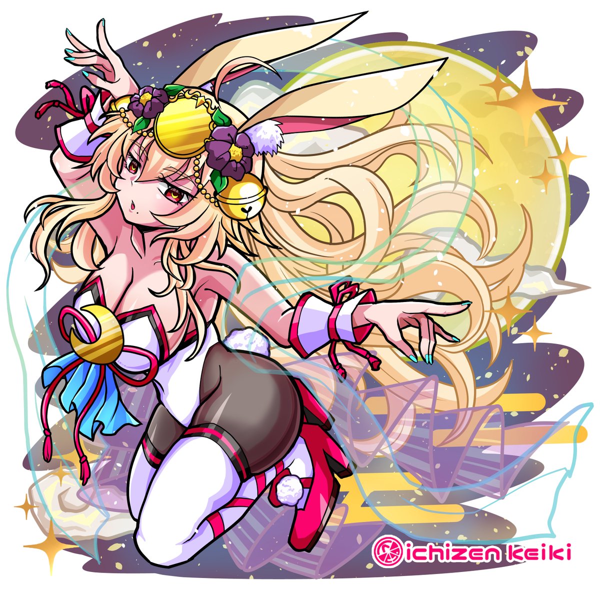 kk_ichizen's tweet photo. 十五夜のルムーン※ファンアートです※
#開運コロシアム https://t.co/ca1uFmBkwE