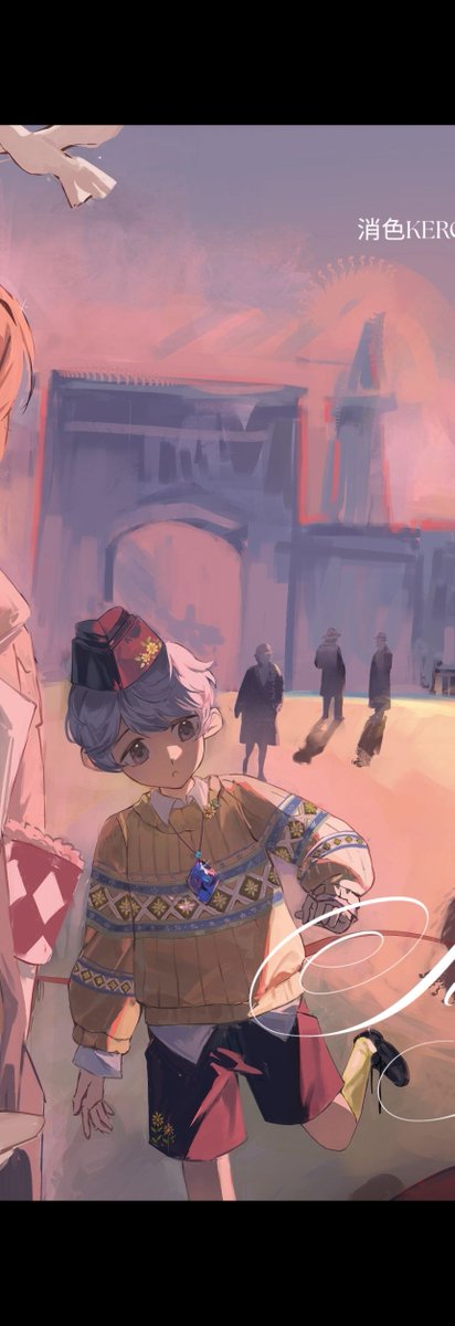 KeroShoku's tweet photo. Please check out the art book!
I drew Name Day, Avgust, and Yenisei for my submission 🥳🥳 https://t.co/eXrBr627ZW