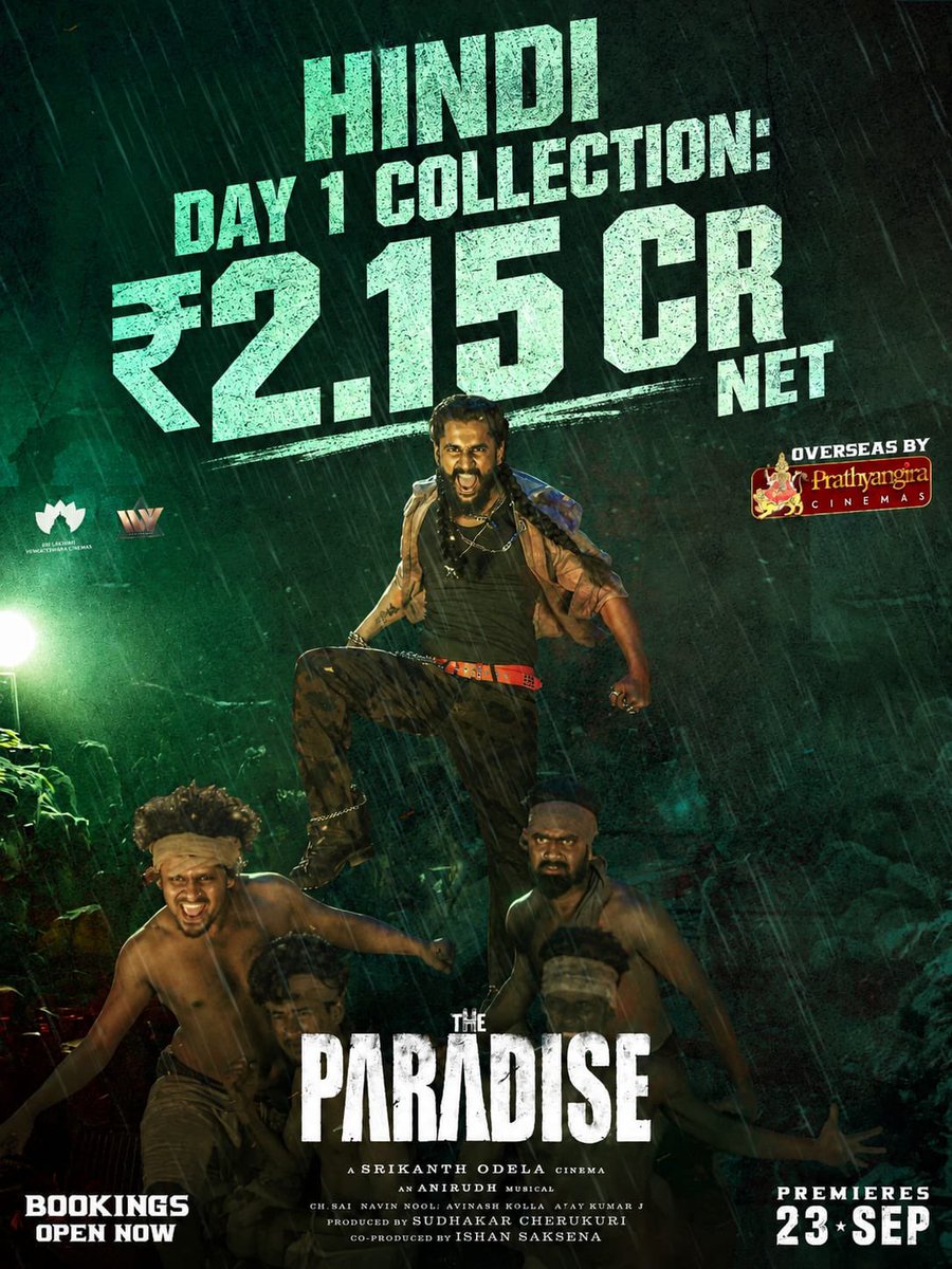 T2BLive's tweet photo. #TheParadise (Hindi) 🔥🔥 https://t.co/yGcYjGZ5lf