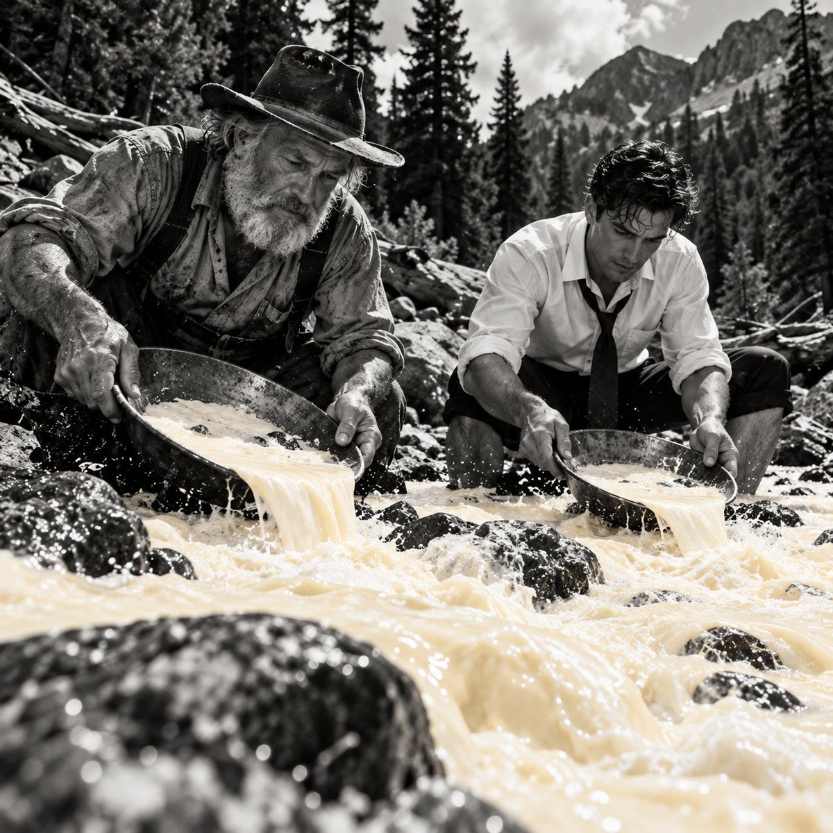 HalfNHalf_RH's tweet photo. Old timer been panning this creek for forty years.
Suit showed up last week.

Same creek. Same cream.

$HNH https://t.co/0ZTLszfKay