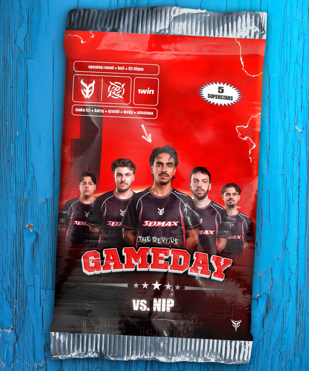TheDevils_FR's tweet photo. On est champion, c'est imperdable 😎

📍1win Private Club Season 1, Belgrade 🇷🇸
🆚 @NIP 
🕰️ 14h40

Allons chercher ces points VRS ! https://t.co/hy1Qs3p7jp