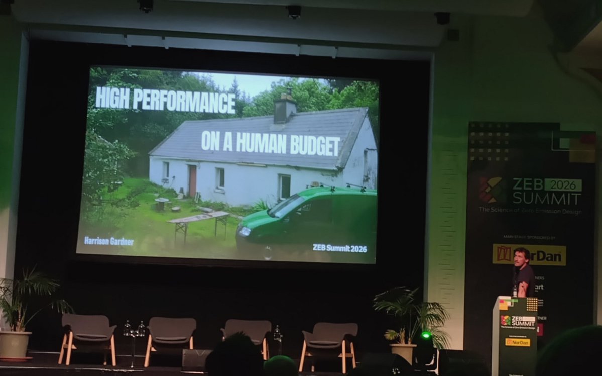 winkenswexford's tweet photo. The ZEB Summit at the RDS Dublin was a great opportunity to gain knowledge, catch up with old friends. Photo @harrisongardn
#ZEBSummit #NetZero #Passivhaus #PassiveHouse #SustainableDesign #BuildingPerformance #ZeroEmissionBuildings #Retrofit #Sustainability #RetrofitIreland https://t.co/EuVEo9ELF6
