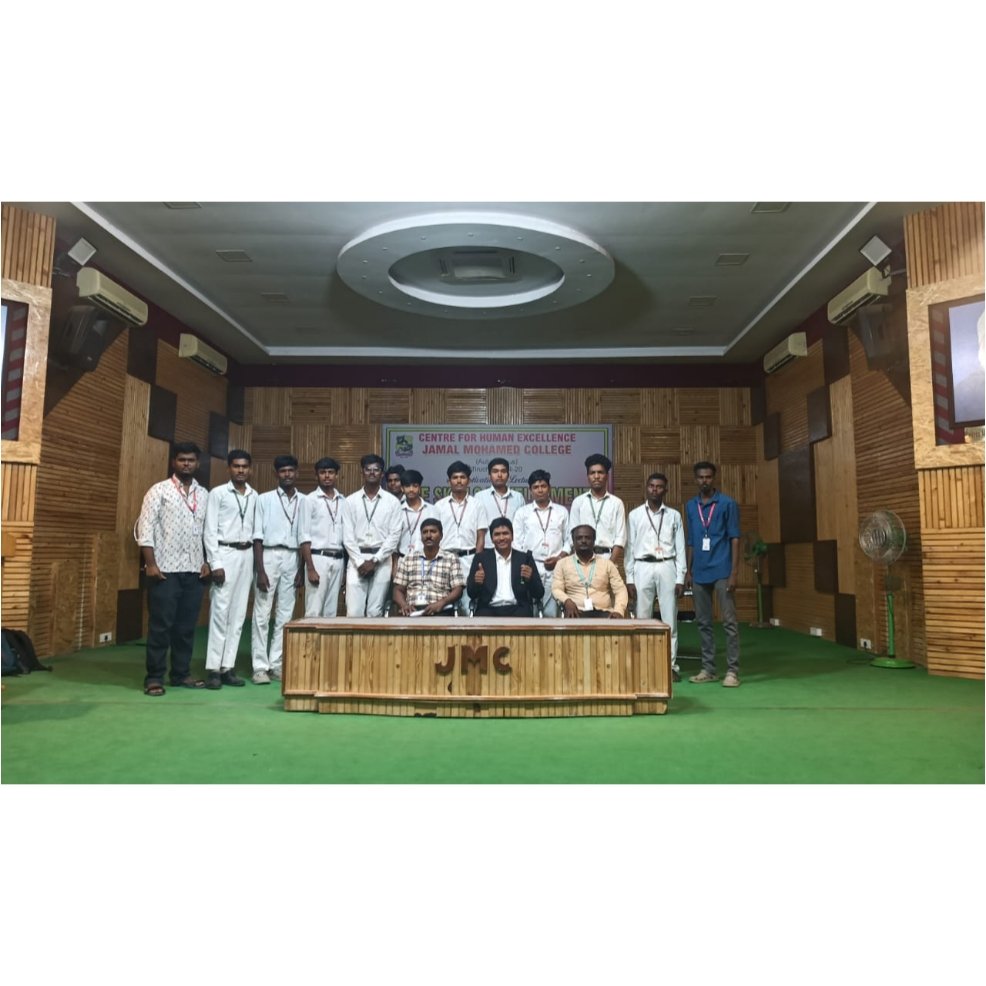 Jmc_Nss's tweet photo. jmc_nss On the 15 to 16 September 2026, a Motivational Program for Freshers was organized by Part-V of Jamal Mohamed College.

The programme commenced with the Welcome Address delivered by Dr. M. Purushothaman, Associate Professor of Chemistry, followed by the Presidential https://t.co/rauR9QIuPc
