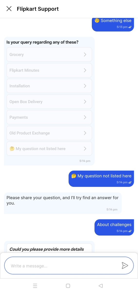 OtherHalf2025's tweet photo. I'M SO FUCKING DONE WITH THIS APP AND ITS SERVICE!
They're forcing me to contact help through app support using the order id but there's no order id in my problem, it's only about challenges and uncredited supercoins!! How am I supposed to find order to complain? I tried my best https://t.co/HUgEGj2u5k