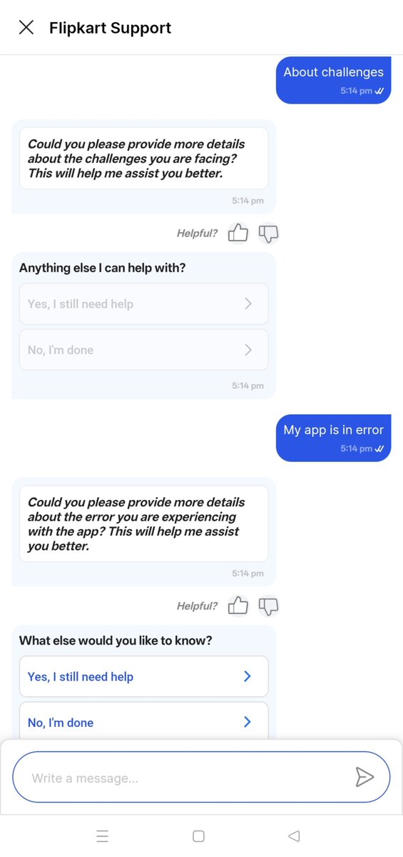 OtherHalf2025's tweet photo. I'M SO FUCKING DONE WITH THIS APP AND ITS SERVICE!
They're forcing me to contact help through app support using the order id but there's no order id in my problem, it's only about challenges and uncredited supercoins!! How am I supposed to find order to complain? I tried my best https://t.co/HUgEGj2u5k