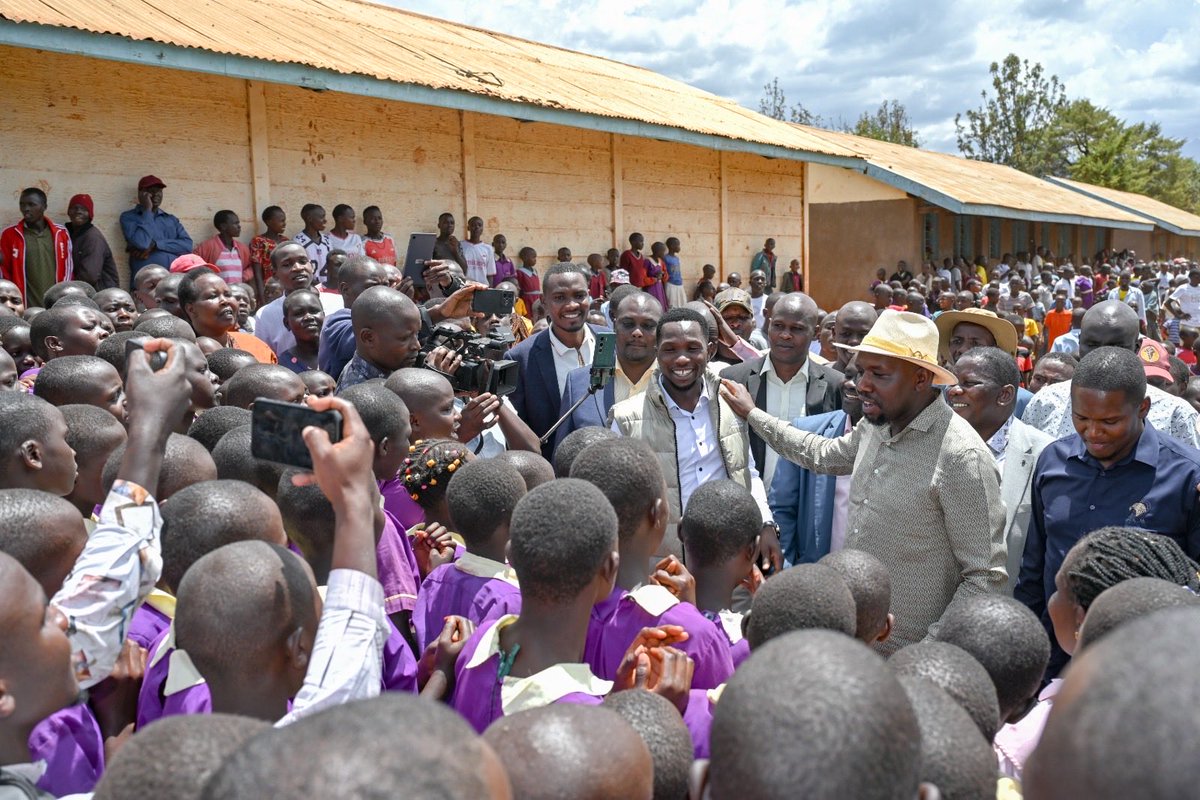 kipmurkomen's tweet photo. Arrived at Amanang Secondary School in Bukwo District, Uganda, to join the school community, leaders and residents for a thanksgiving ceremony. https://t.co/em61I9VziA