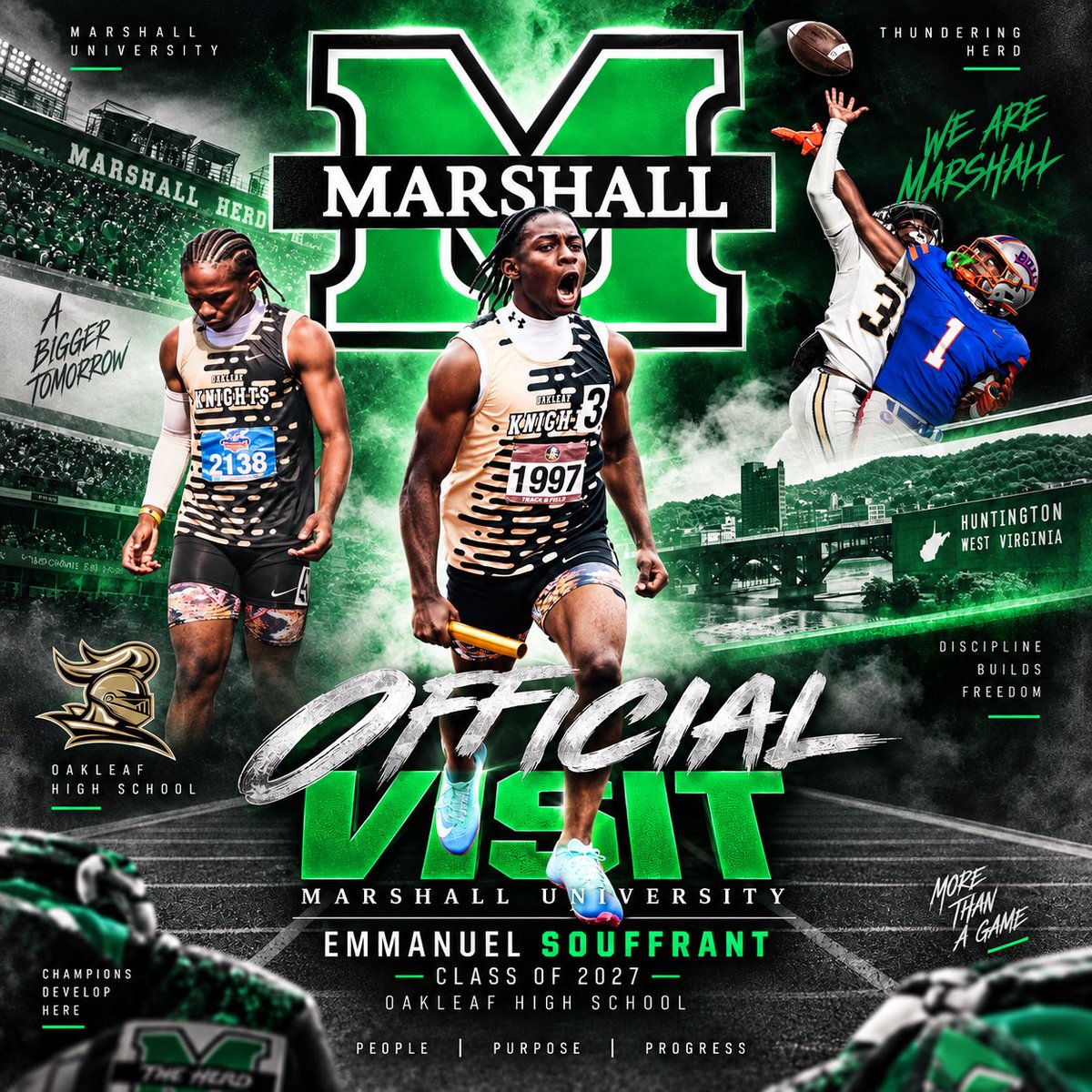 OHSKnightsFB's tweet photo. Good luck Emmanuel ⚡️
#Excellence https://t.co/9PrLzCEHpJ