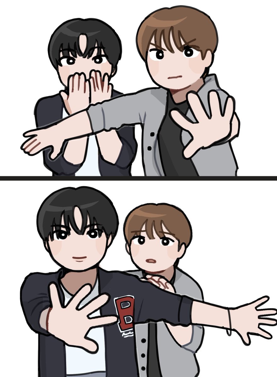 Chiibyd6's tweet photo. 🐻‍✋🐰✋ https://t.co/JQa4g8k70P
