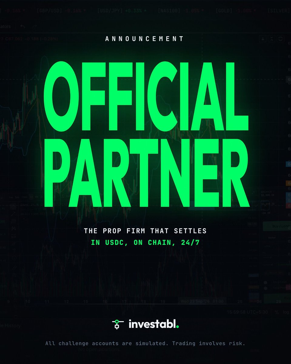 dcptrader55's tweet photo. 🤝 OFFICIAL PARTNERSHIP ANNOUNCEMENT! 🚀

I’m excited to announce my new partnership with @InvestablProp 📈🔥

A new journey begins — bringing you opportunities, updates, and more value for the trading community.

Big things ahead. Stay tuned! 🚀

Dcp | Trades 💙
#InvestAPIprop #Partnership #ForexTrading #PropFirm