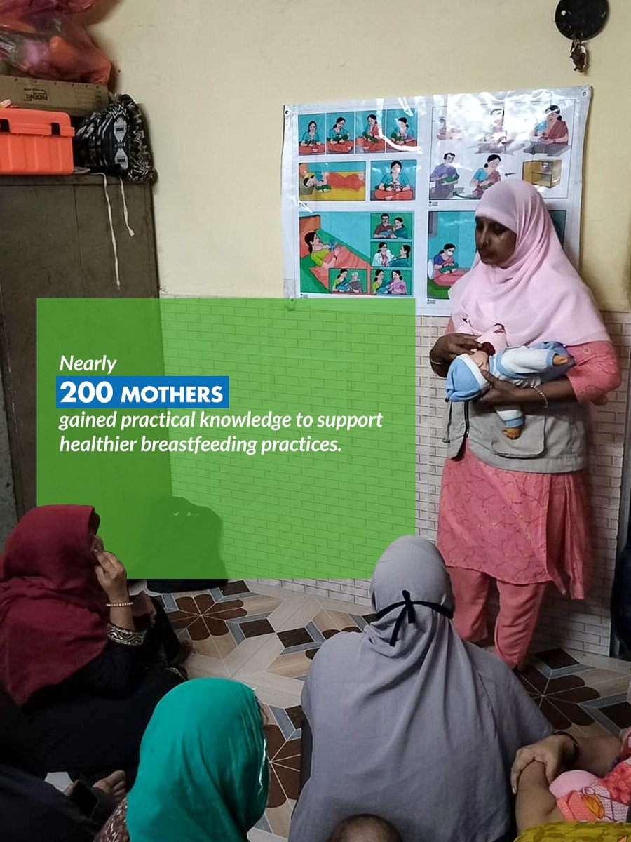 AAH_India's tweet photo. The right support can strengthen every breastfeeding journey.

Through the Givaudan India Project, mothers received practical guidance to build awareness and confidence during World Breastfeeding Week.

#ActionAgainstHunger #GivaudanIndia #WorldBreastfeedingWeek https://t.co/7O23g2X3m2