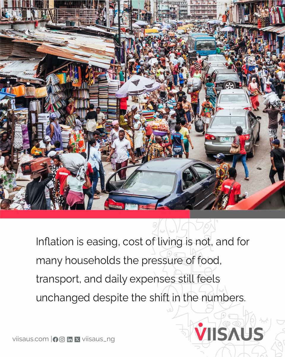 ElizEdmiso5o's tweet photo. Inflation may be easing on paper, but life remains expensive for many Nigerians. Food portions are shrinking, transport choices are more deliberate, and households are adapting daily. Stability in the data doesn’t always mean relief on the ground. https://t.co/JDWBA1hjiY