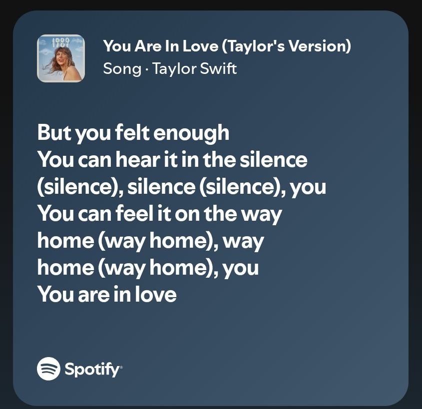 Janne2900's tweet photo. When I wrote my toast at my sister's wedding, I wrote in lyrics from songs in the groom's favorite albums (non-ironically notwithstanding the swiftie wife 😅)

The lyrics of her songs recently though...her muse(s) deserted her all of a sudden or what 😐😬🫩 https://t.co/nTL0i8ihAR