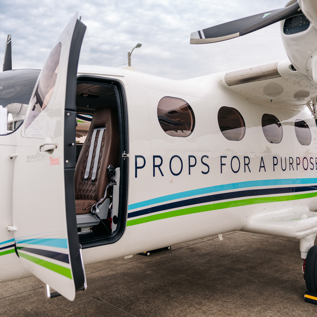 tecnam's tweet photo. Props for a Purpose INC. has expanded its humanitarian aviation capabilities with its first dedicated aircraft - a Tecnam P2012 Traveller named “Servant One.”

Read more: https://t.co/mMxulwObWY https://t.co/NN3lZVWKa4
