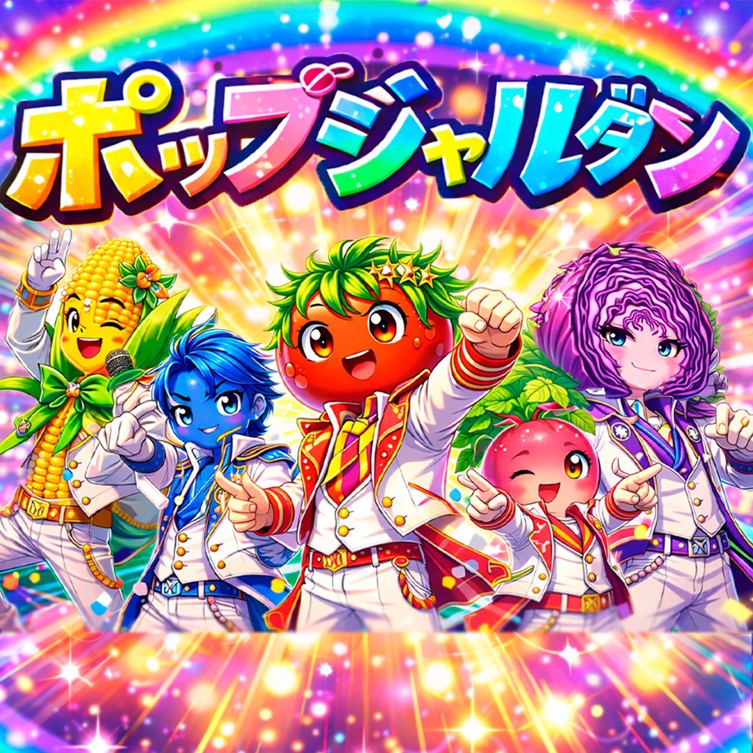 swswpoooon's tweet photo. 明日！だぶるないん！2部のポップジャルダンで出演します🥗
5人のメンカラはこちら🍅🌽🫐🫜🍆客席をカラフルなお野菜畑にしてくださいねーーー🥰#明るい菜園 https://t.co/nL0ZuQHnH1